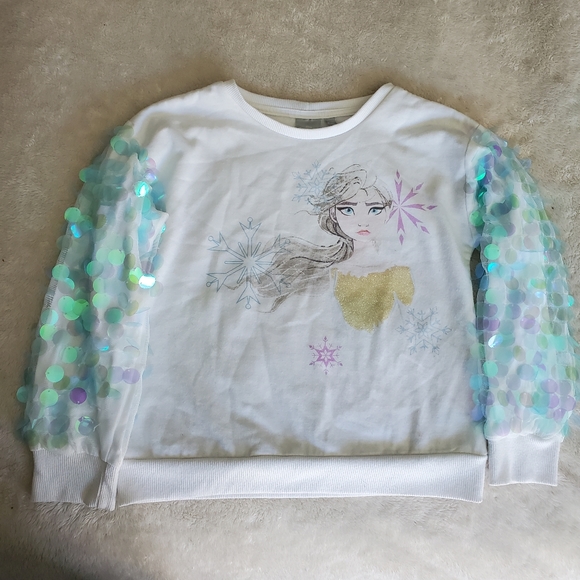 Disney Other - Disneys Frozen ll Girls Sweater size 10/12 large